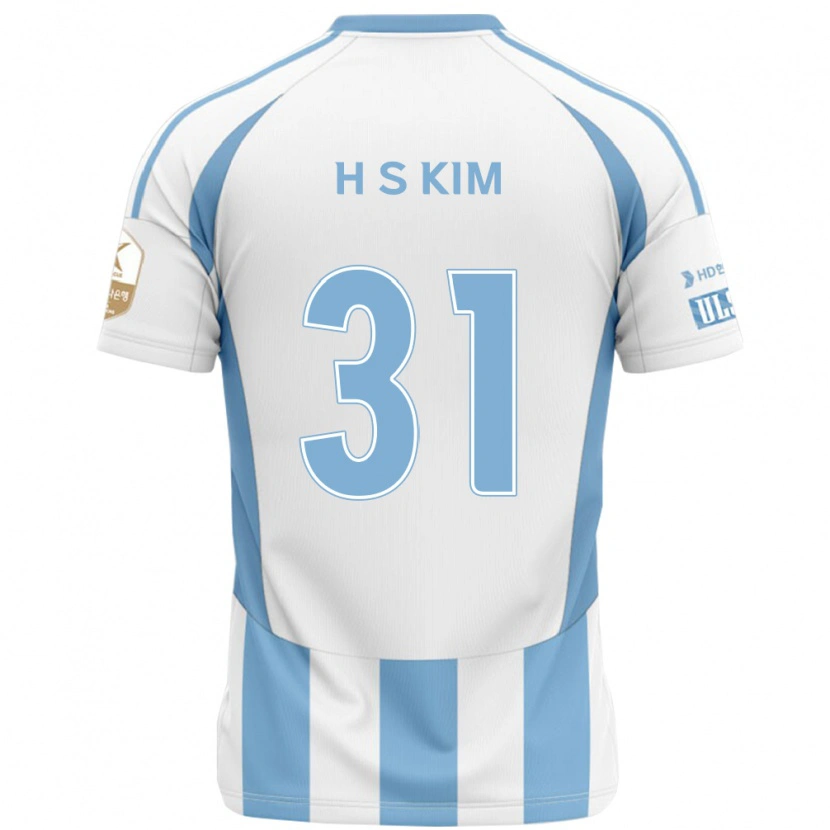 Danxen Kobiety Se-Hyoung Kim #31 Królewski Niebieski Żółty Wyjazdowa Koszulka 2025/26 Koszulki Klubowe