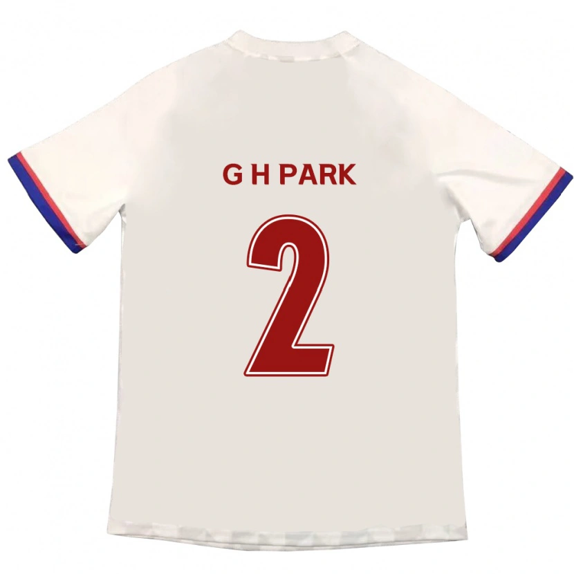 Danxen Kobiety Hyo-Geun Park #2 Królewski Niebieski Czerwony Wyjazdowa Koszulka 2025/26 Koszulki Klubowe