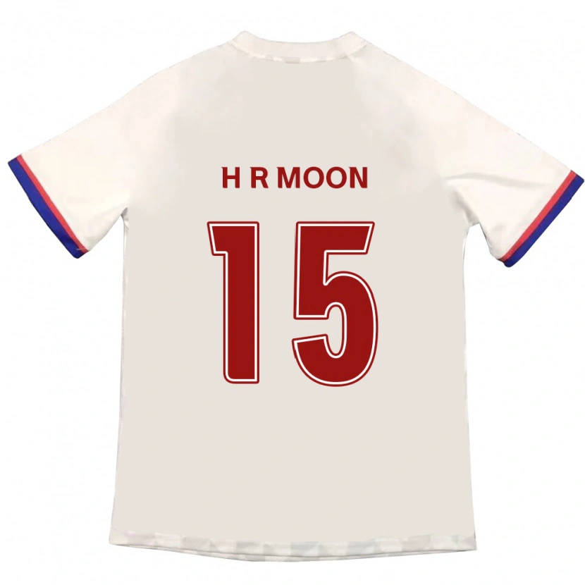 Danxen Kobiety Ha-Rang Moon #15 Królewski Niebieski Czerwony Wyjazdowa Koszulka 2025/26 Koszulki Klubowe