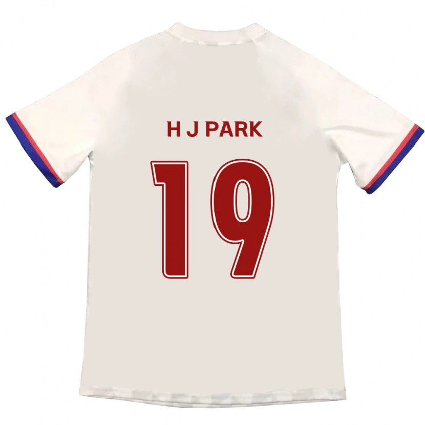 Danxen Kobiety Jun-Hui Park #19 Królewski Niebieski Czerwony Wyjazdowa Koszulka 2025/26 Koszulki Klubowe