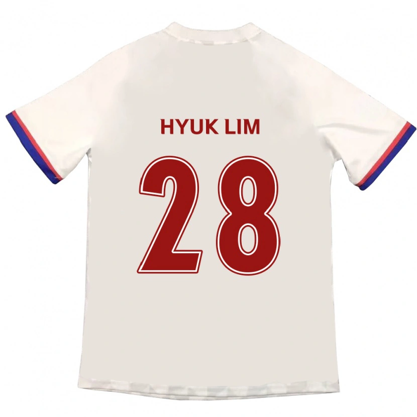Danxen Kobiety Hyuk Lim #28 Królewski Niebieski Czerwony Wyjazdowa Koszulka 2025/26 Koszulki Klubowe