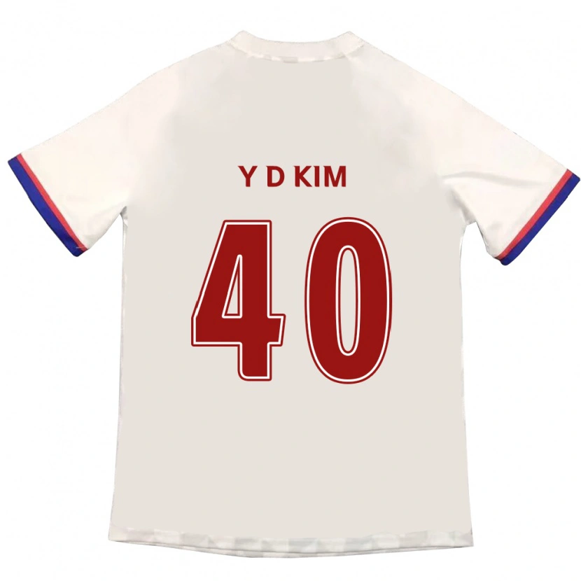 Danxen Kobiety Do-Yoon Kim #40 Królewski Niebieski Czerwony Wyjazdowa Koszulka 2025/26 Koszulki Klubowe