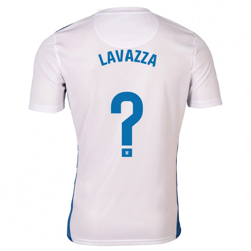 Danxen Kobiety Sebastián Lavazza #0 Biało Niebieski Domowa Koszulka 2025/26 Koszulki Klubowe