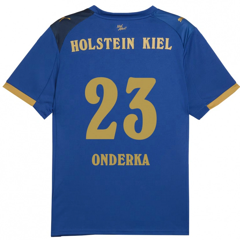 Danxen Kobiety Vita Onderka #23 Niebiesko Złoty Domowa Koszulka 2025/26 Koszulki Klubowe