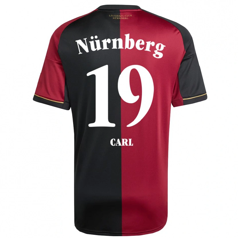 Danxen Kobiety Ferdinand Carl #19 Burgundowo Czarny Domowa Koszulka 2025/26 Koszulki Klubowe