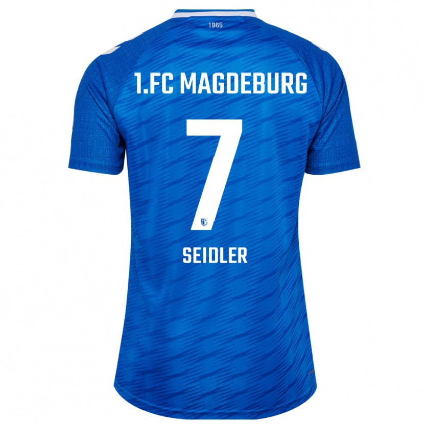 Danxen Kobiety Wiebke Seidler #7 Niebiesko Biały Domowa Koszulka 2025/26 Koszulki Klubowe