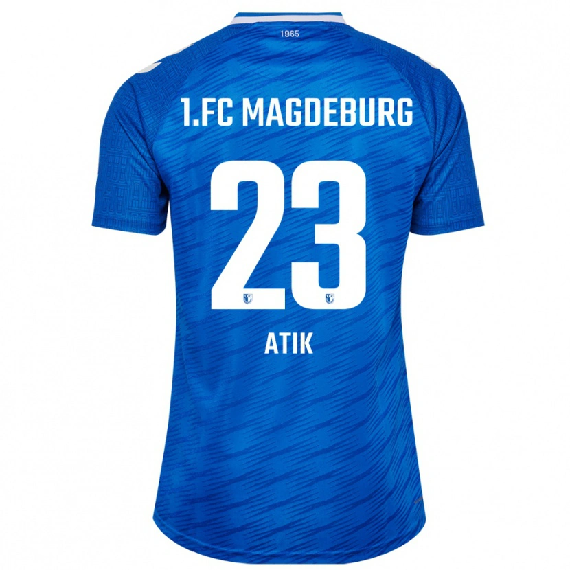 Danxen Kobiety Baris Atik #23 Niebiesko Biały Domowa Koszulka 2025/26 Koszulki Klubowe