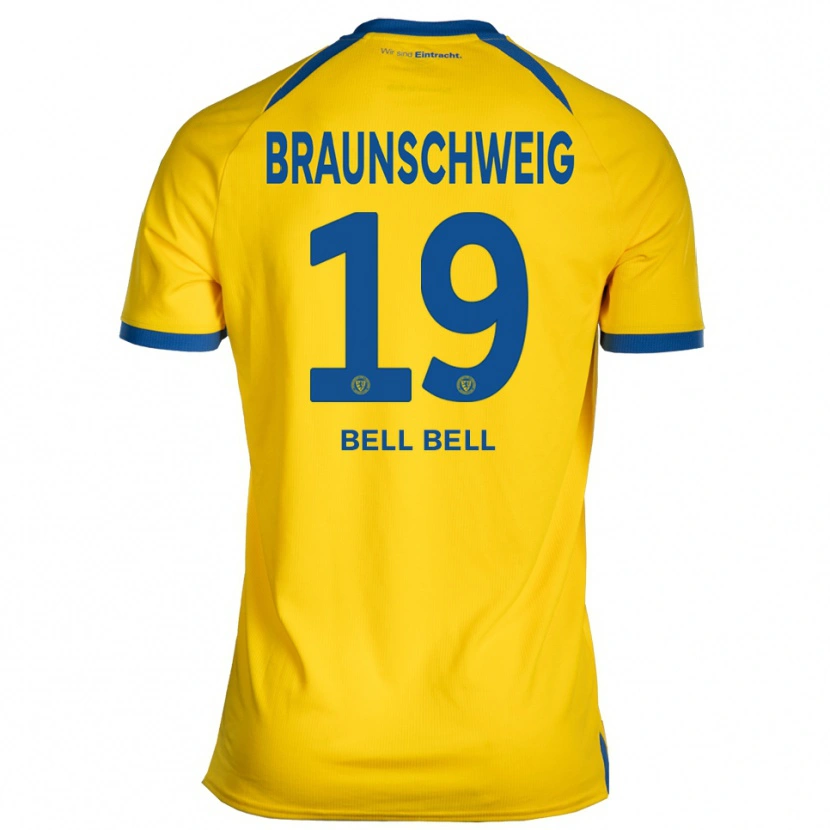 Danxen Kobiety Leon Bell Bell #19 Żółto Niebieski Domowa Koszulka 2025/26 Koszulki Klubowe