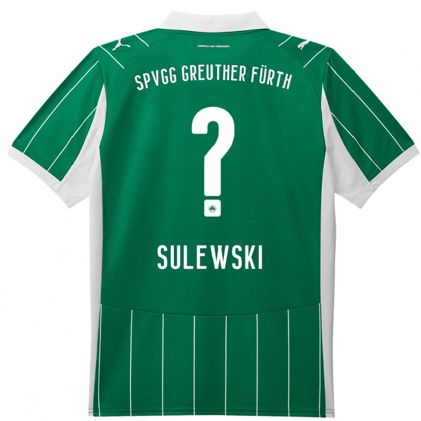 Danxen Kobiety Amanda Sulewski #0 Zielono Biały Wyjazdowa Koszulka 2025/26 Koszulki Klubowe