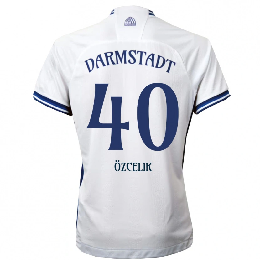 Danxen Kobiety Mehmet Özçelik #40 Biało Niebieski Wyjazdowa Koszulka 2025/26 Koszulki Klubowe
