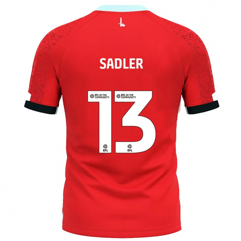Danxen Dzieci Jude Sadler #13 Czerwono-Biały Domowa Koszulka 2025/26 Koszulki Klubowe
