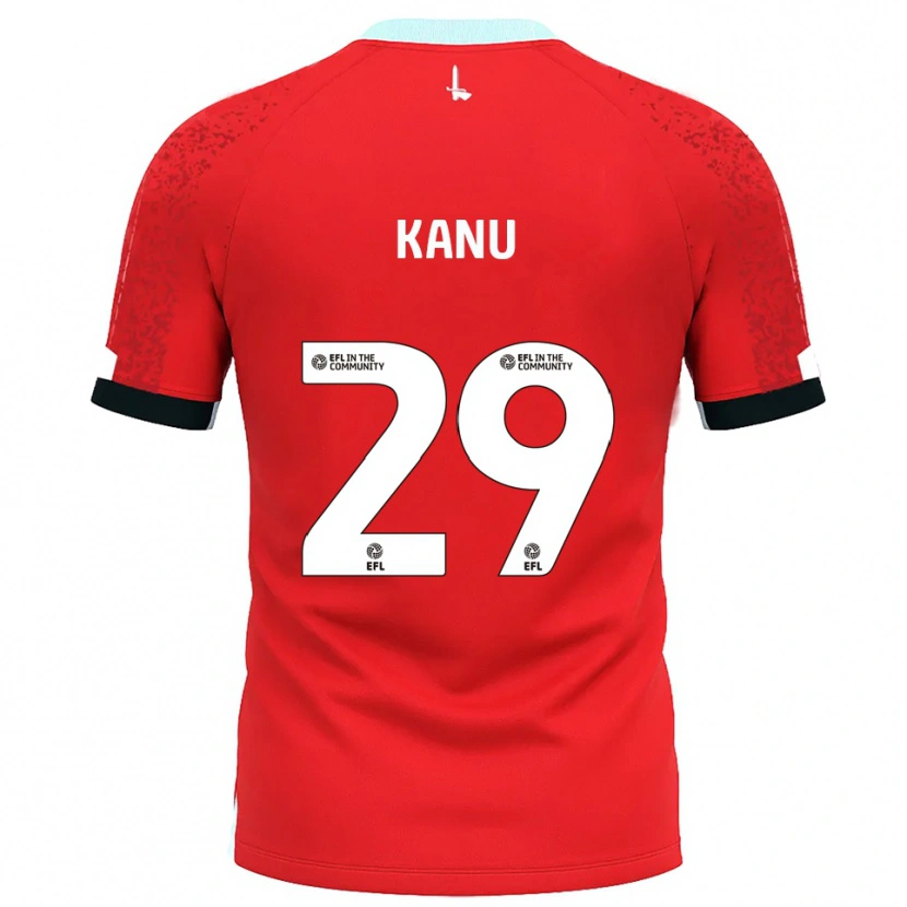 Danxen Dzieci Daniel Kanu #29 Czerwono-Biały Domowa Koszulka 2025/26 Koszulki Klubowe
