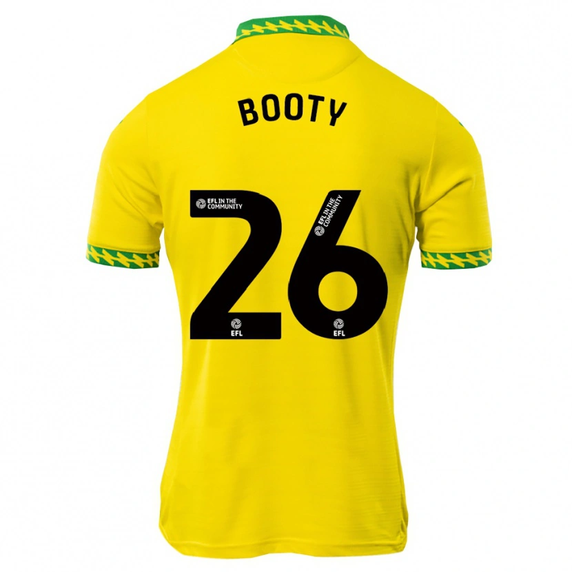 Danxen Dzieci Sienna Booty #26 Biało-Zielony Domowa Koszulka 2025/26 Koszulki Klubowe