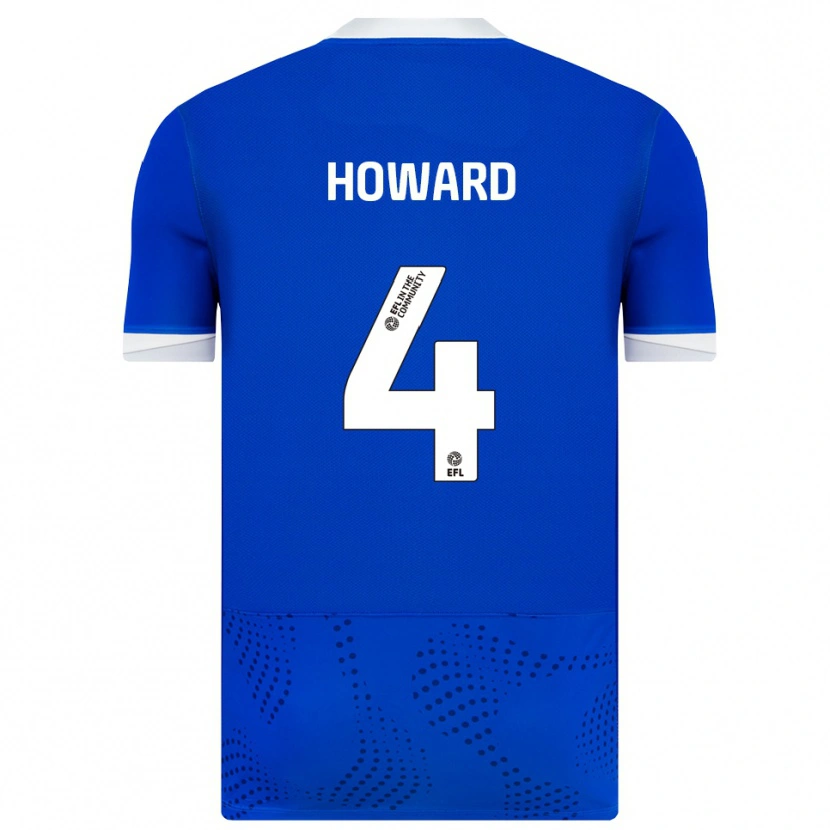 Danxen Dzieci Cody Howard #4 Niebiesko-Biały Domowa Koszulka 2025/26 Koszulki Klubowe
