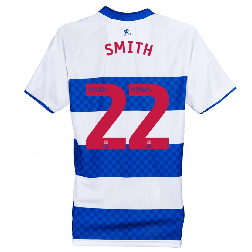 Danxen Dzieci Tylon Smith #22 Niebiesko-Biały Domowa Koszulka 2025/26 Koszulki Klubowe