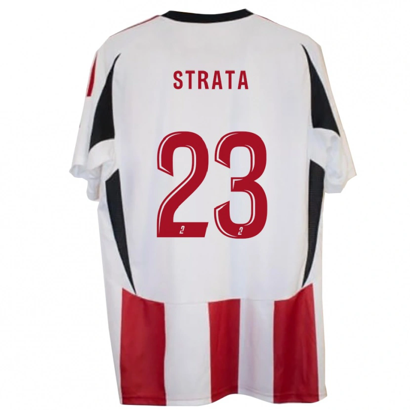 Danxen Dzieci Tony Strata #23 Czerwono-Niebieski Domowa Koszulka 2025/26 Koszulki Klubowe