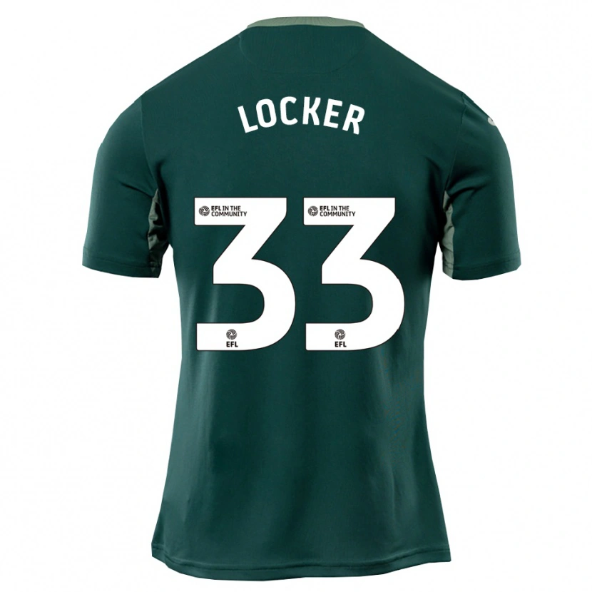 Danxen Dzieci Amber Locker #33 Zielono-Biało-Fioletowy Wyjazdowa Koszulka 2025/26 Koszulki Klubowe