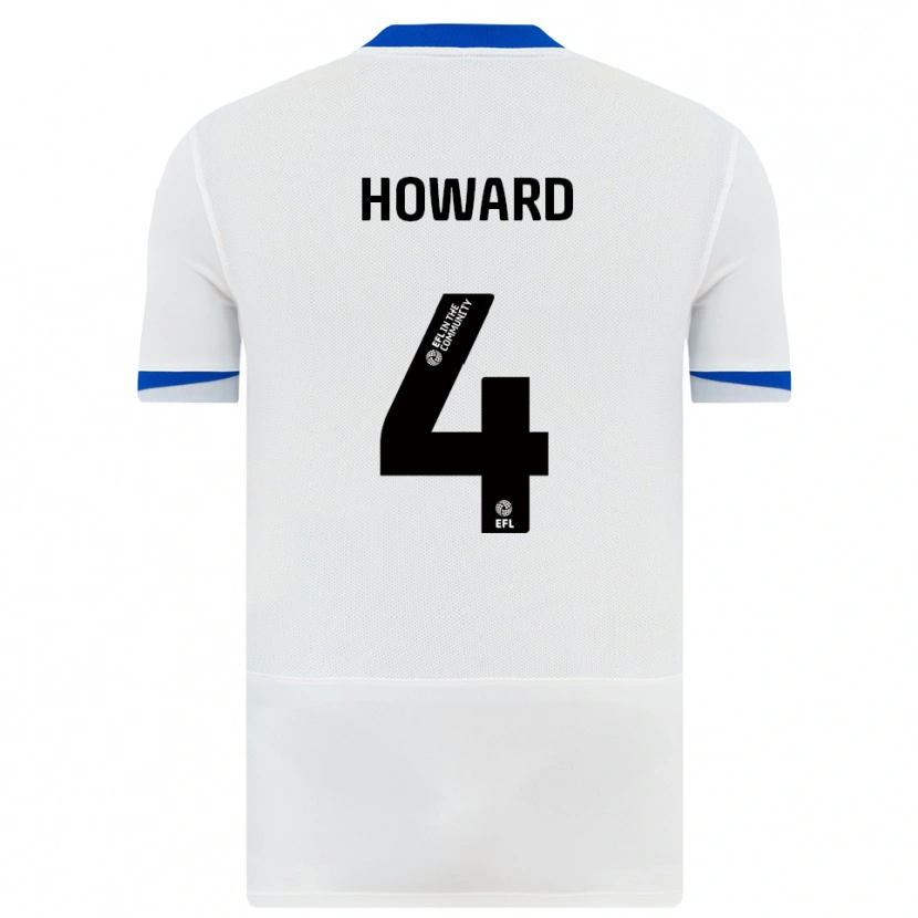 Danxen Dzieci Cody Howard #4 Biało-Czarny Wyjazdowa Koszulka 2025/26 Koszulki Klubowe