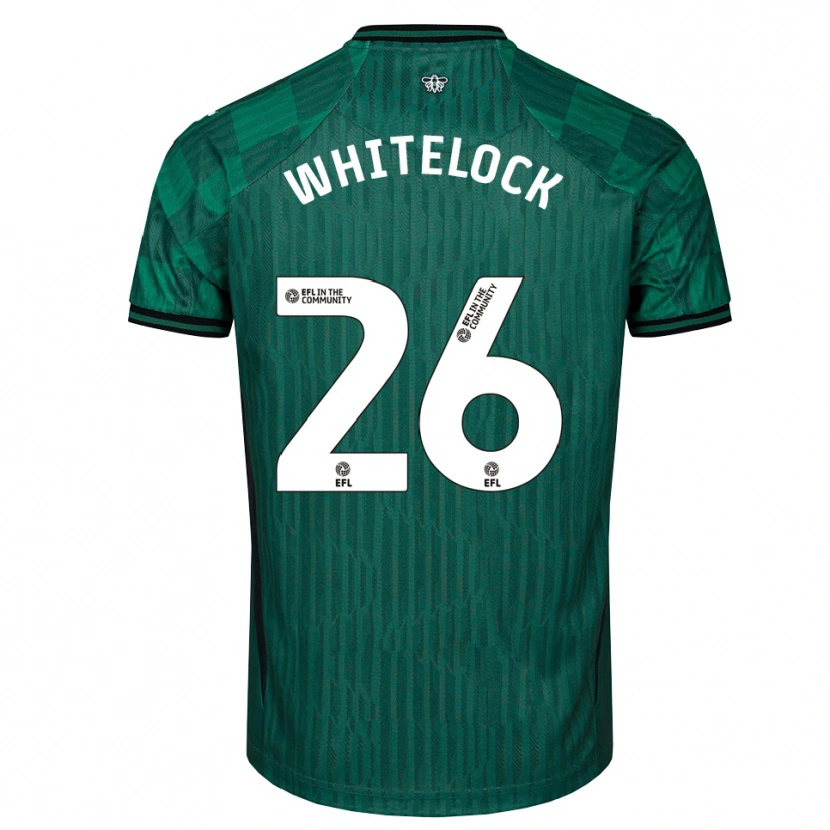 Danxen Dzieci Lily Whitelock #26 Zielono-Czarny Wyjazdowa Koszulka 2025/26 Koszulki Klubowe