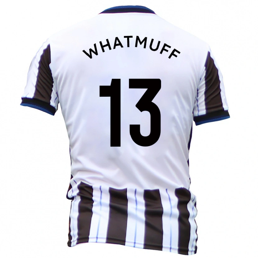 Danxen Dzieci Oliver Whatmuff #13 Biało-Czarny Wyjazdowa Koszulka 2025/26 Koszulki Klubowe