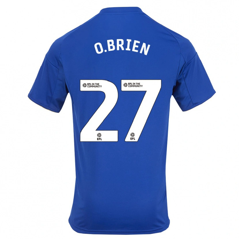 Danxen Męski Shannon O.brien #27 Niebiesko-Złoty Domowa Koszulka 2025/26 Koszulki Klubowe