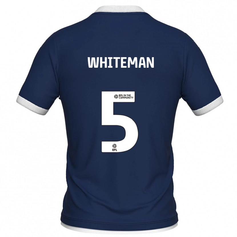 Danxen Męski Harvey Whiteman #5 Granatowo-Biały Domowa Koszulka 2025/26 Koszulki Klubowe