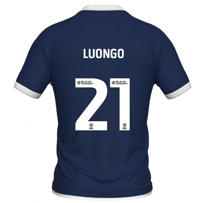 Danxen Męski Massimo Luongo #21 Granatowo-Biały Domowa Koszulka 2025/26 Koszulki Klubowe