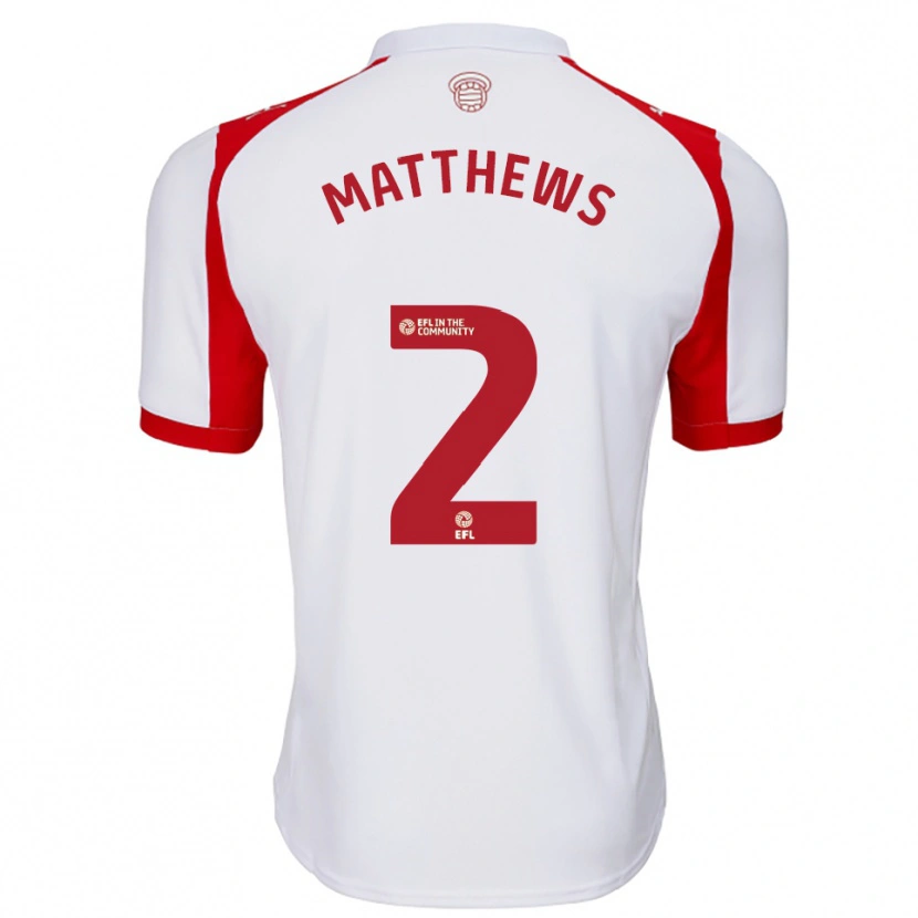 Danxen Męski Abdulhalim Okunola #2 Biało-Czerwony Domowa Koszulka 2025/26 Koszulki Klubowe