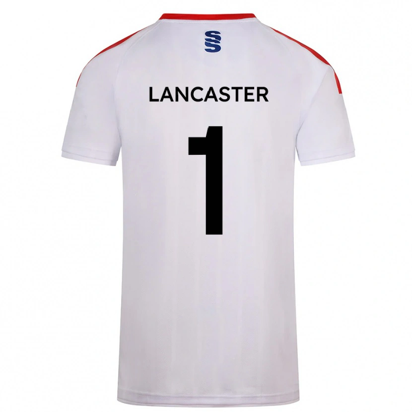 Danxen Męski Aaron Lancaster #1 Biało-Granatowy Domowa Koszulka 2025/26 Koszulki Klubowe