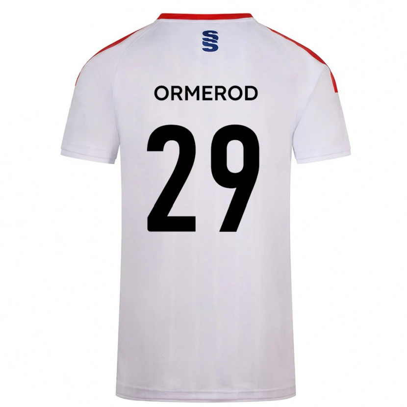 Danxen Męski Danny Ormerod #29 Biało-Granatowy Domowa Koszulka 2025/26 Koszulki Klubowe