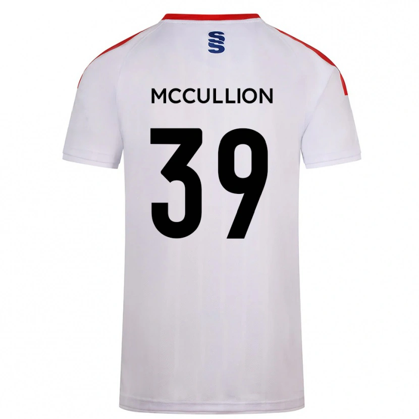 Danxen Męski Gerald Mccullion #39 Biało-Granatowy Domowa Koszulka 2025/26 Koszulki Klubowe