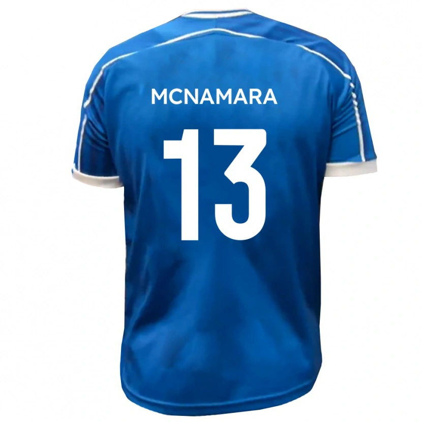 Danxen Męski Josh Mcnamara #13 Niebiesko-Biały Domowa Koszulka 2025/26 Koszulki Klubowe