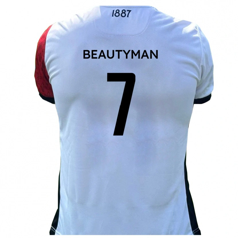 Danxen Męski Harry Beautyman #7 Czerwono-Biały Domowa Koszulka 2025/26 Koszulki Klubowe
