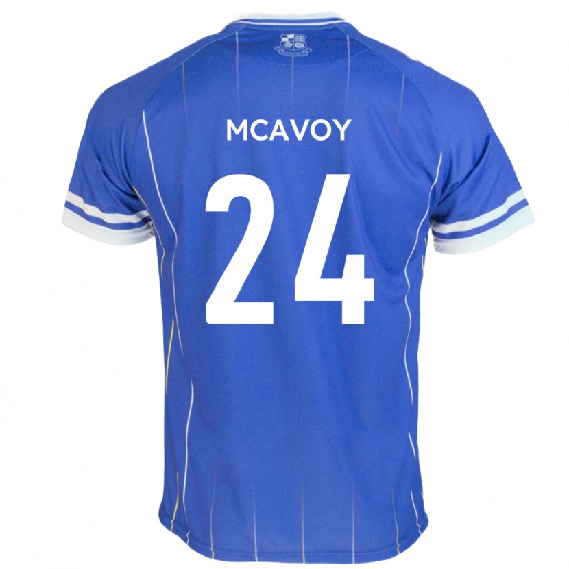 Danxen Męski Connor Mcavoy #24 Królewski Niebieski Domowa Koszulka 2025/26 Koszulki Klubowe