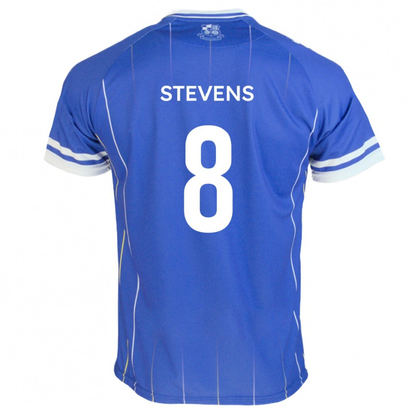 Danxen Męski James Stevens #8 Królewski Niebieski Domowa Koszulka 2025/26 Koszulki Klubowe