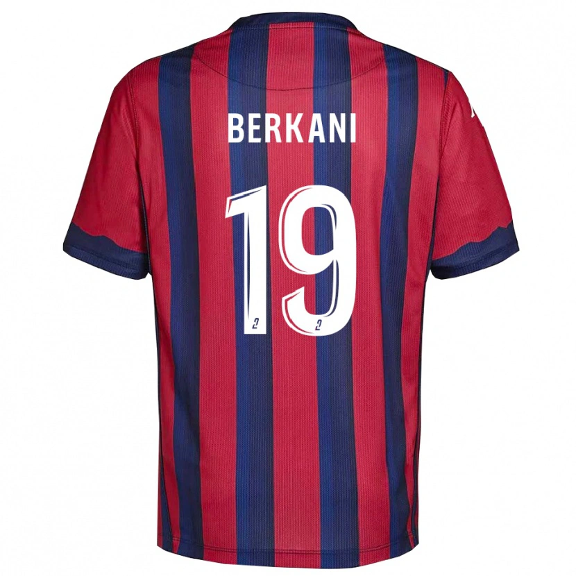 Danxen Męski Stan Berkani #19 Bordowo-Granatowy Domowa Koszulka 2025/26 Koszulki Klubowe