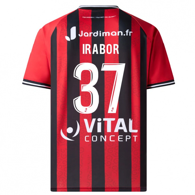 Danxen Męski Brown Irabor #37 Czerwono-Czarny Domowa Koszulka 2025/26 Koszulki Klubowe