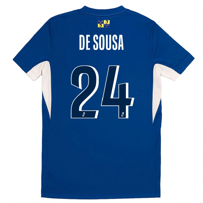Danxen Męski Tifanie De Sousa #24 Niebiesko-Granatowy Domowa Koszulka 2025/26 Koszulki Klubowe