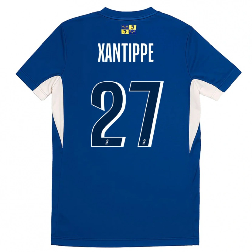 Danxen Męski Matthéo Xantippe #27 Niebiesko-Granatowy Domowa Koszulka 2025/26 Koszulki Klubowe
