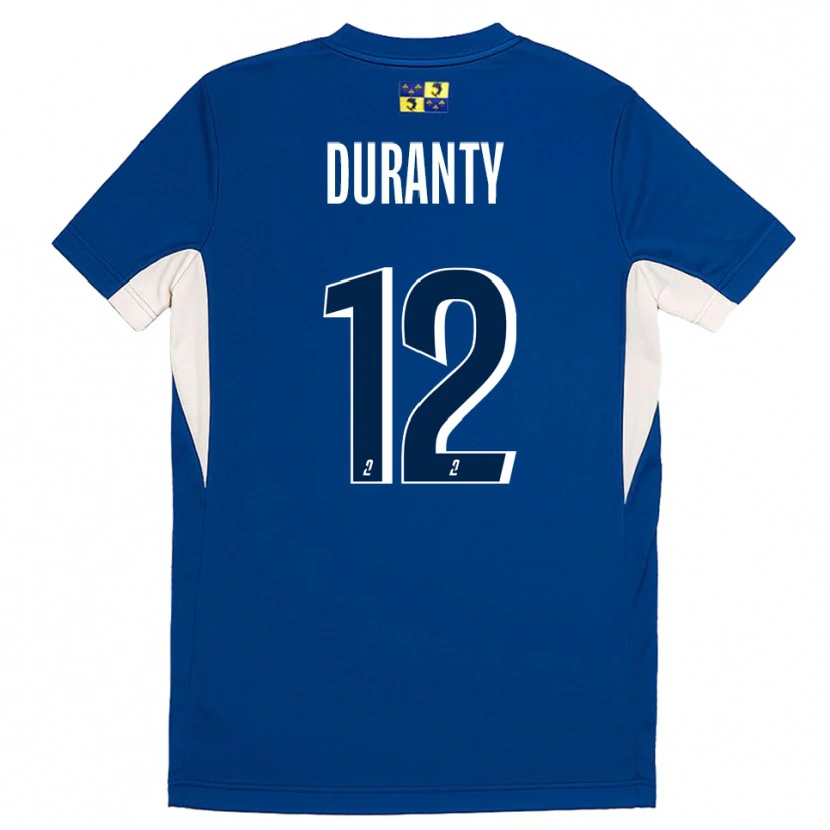 Danxen Męski Audrey Duranty #12 Niebiesko-Granatowy Domowa Koszulka 2025/26 Koszulki Klubowe