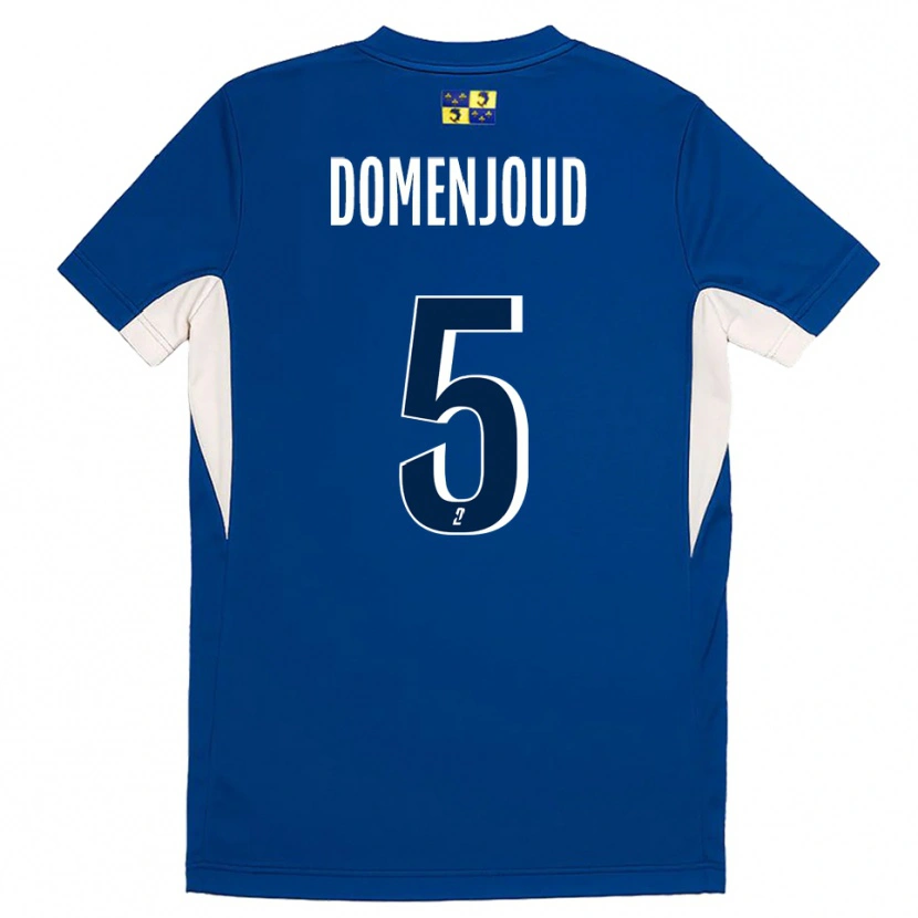 Danxen Męski Elsa Domenjoud #5 Niebiesko-Granatowy Domowa Koszulka 2025/26 Koszulki Klubowe