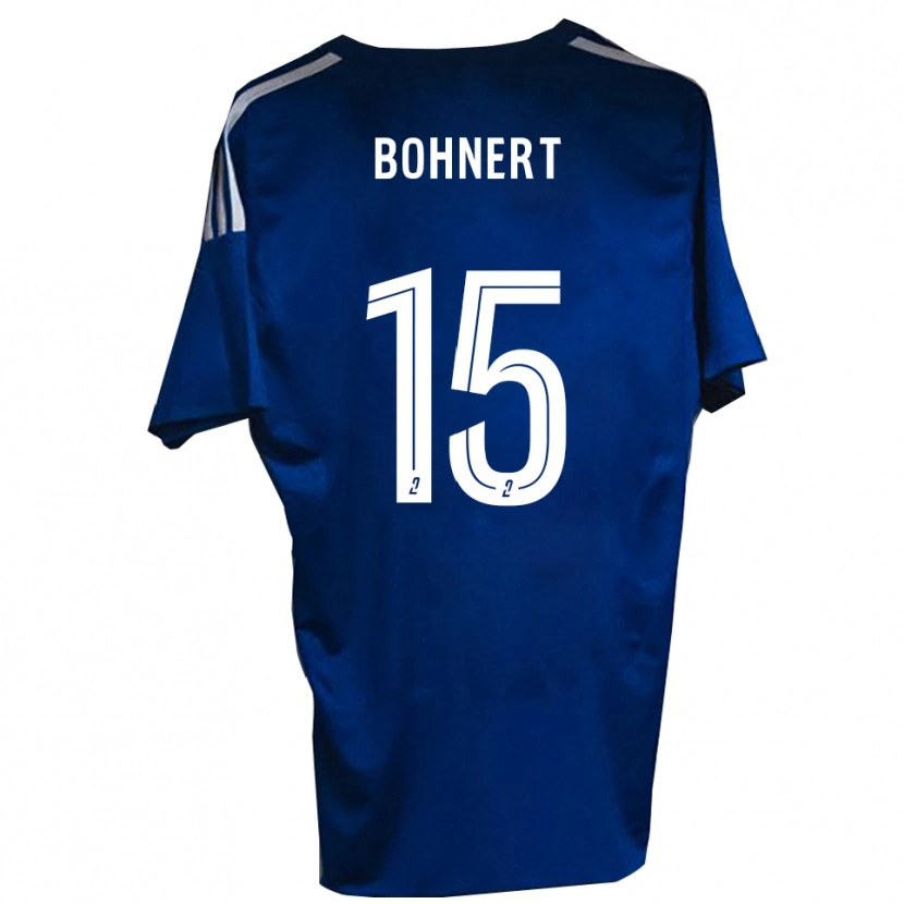 Danxen Męski Florian Bohnert #15 Niebiesko-Biały Domowa Koszulka 2025/26 Koszulki Klubowe