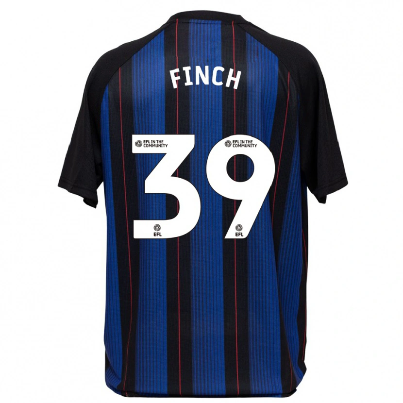 Danxen Męski Sonny Finch #39 Niebiesko-Czarny Wyjazdowa Koszulka 2025/26 Koszulki Klubowe