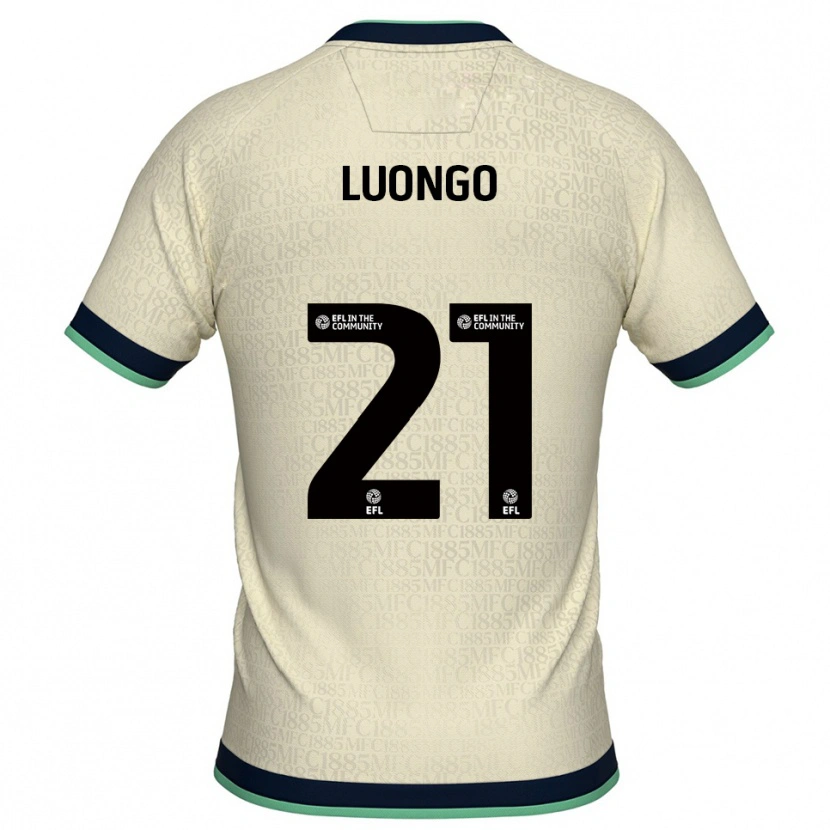 Danxen Męski Massimo Luongo #21 Szampańsko-Granatowy Wyjazdowa Koszulka 2025/26 Koszulki Klubowe