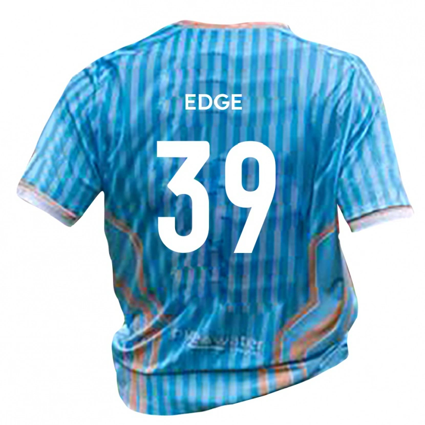 Danxen Męski Charlie Edge #39 Czarno-Złoty Wyjazdowa Koszulka 2025/26 Koszulki Klubowe