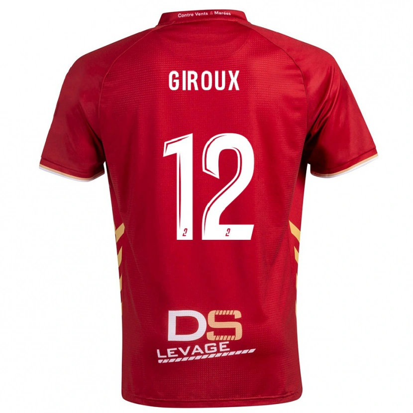 Danxen Męski Tom Giroux #12 Bordowo-Złoty Wyjazdowa Koszulka 2025/26 Koszulki Klubowe