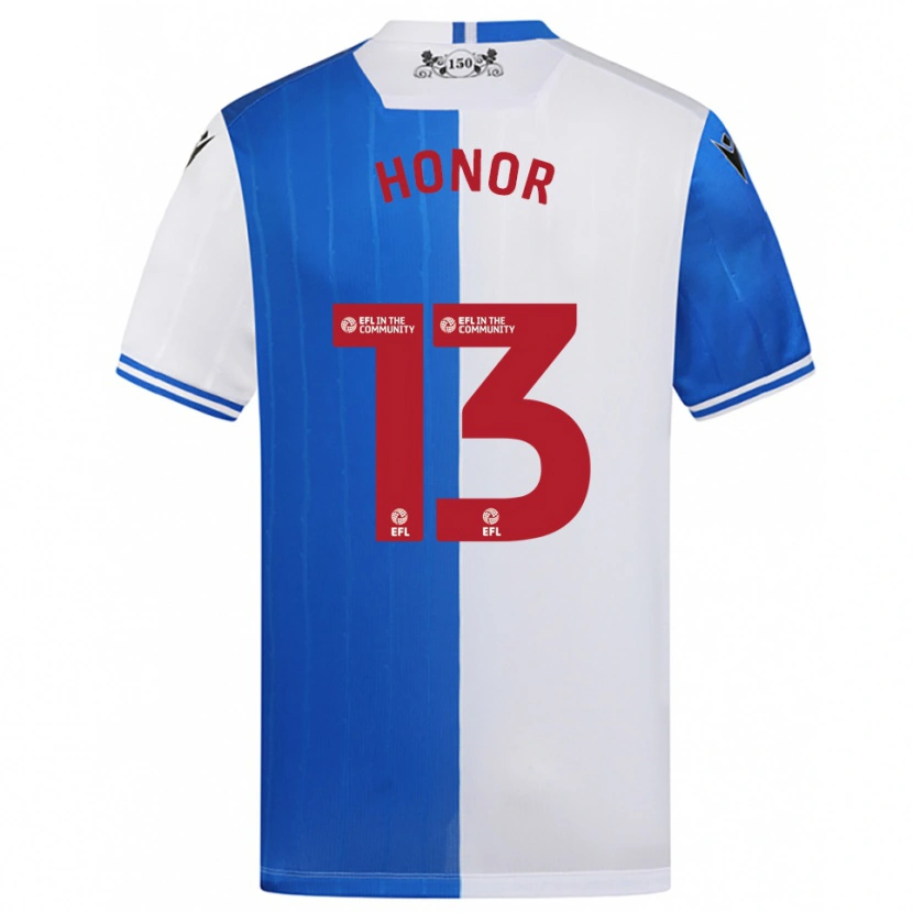 Danxen Kobiety Solomon Honor #13 Niebiesko-Biały Domowa Koszulka 2025/26 Koszulki Klubowe