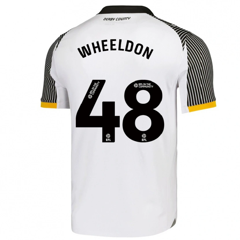 Danxen Kobiety Lennon Wheeldon #48 Biało-Czarny Domowa Koszulka 2025/26 Koszulki Klubowe