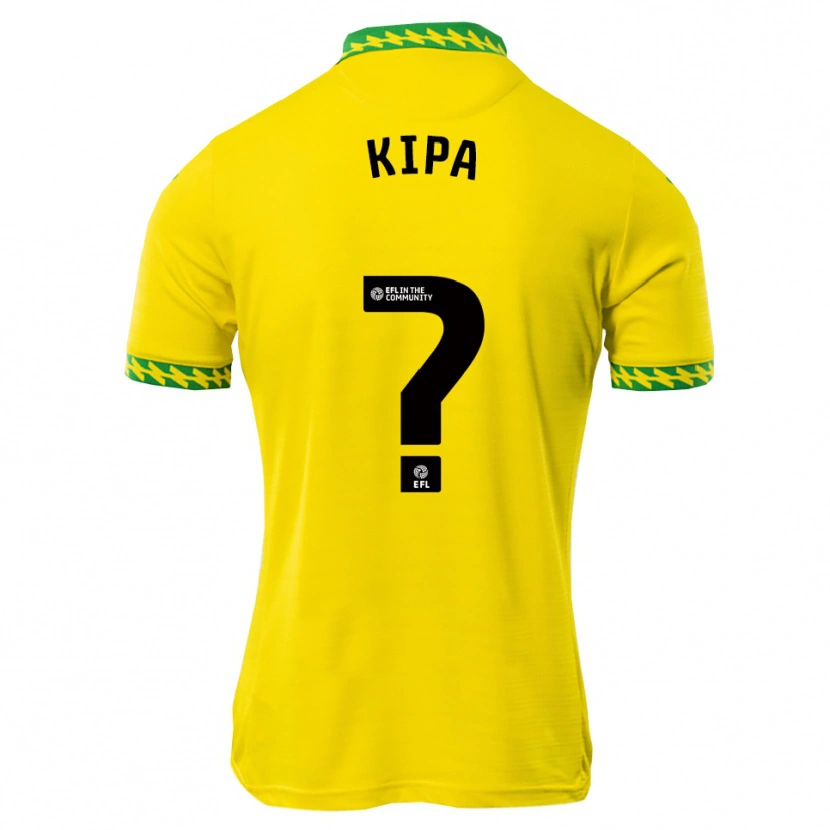 Danxen Kobiety Joseph Kipa #0 Biało-Zielony Domowa Koszulka 2025/26 Koszulki Klubowe