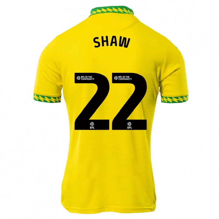 Danxen Kobiety Shannon Shaw #22 Biało-Zielony Domowa Koszulka 2025/26 Koszulki Klubowe